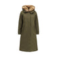 Bicolor Cotton Coat