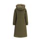 Bicolor Cotton Coat