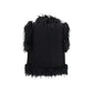 Black Wool Oves Aries Sleeveless Jacket