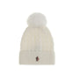 White Wool Oves Aries Beanie