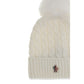 White Wool Oves Aries Beanie