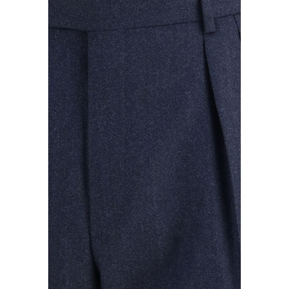 Blue Wool Oves Aries Casual Pants