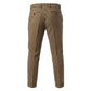 Brown Viscose Men Pant