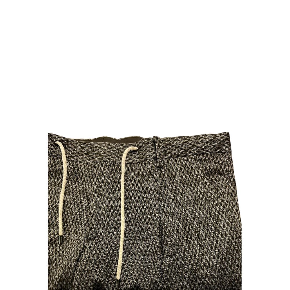 Black Rayon Men Pant