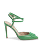 Bicolor Leather High Heel Pumps