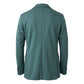 Green Viscose Men Jacket