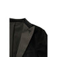 Black Cotton Men Jacket