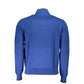 Blue Cotton Men's Cardigan