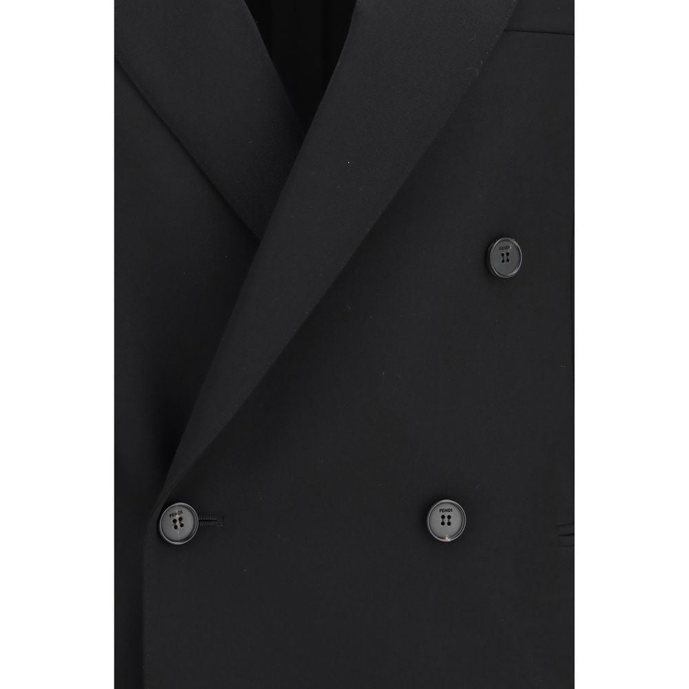 Black Wool Oves Aries Blazer