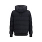 Black Nylon Full-Length Jacket