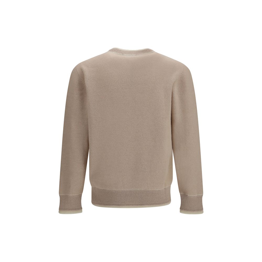 Beige Wool Oves Aries Sweatshirt