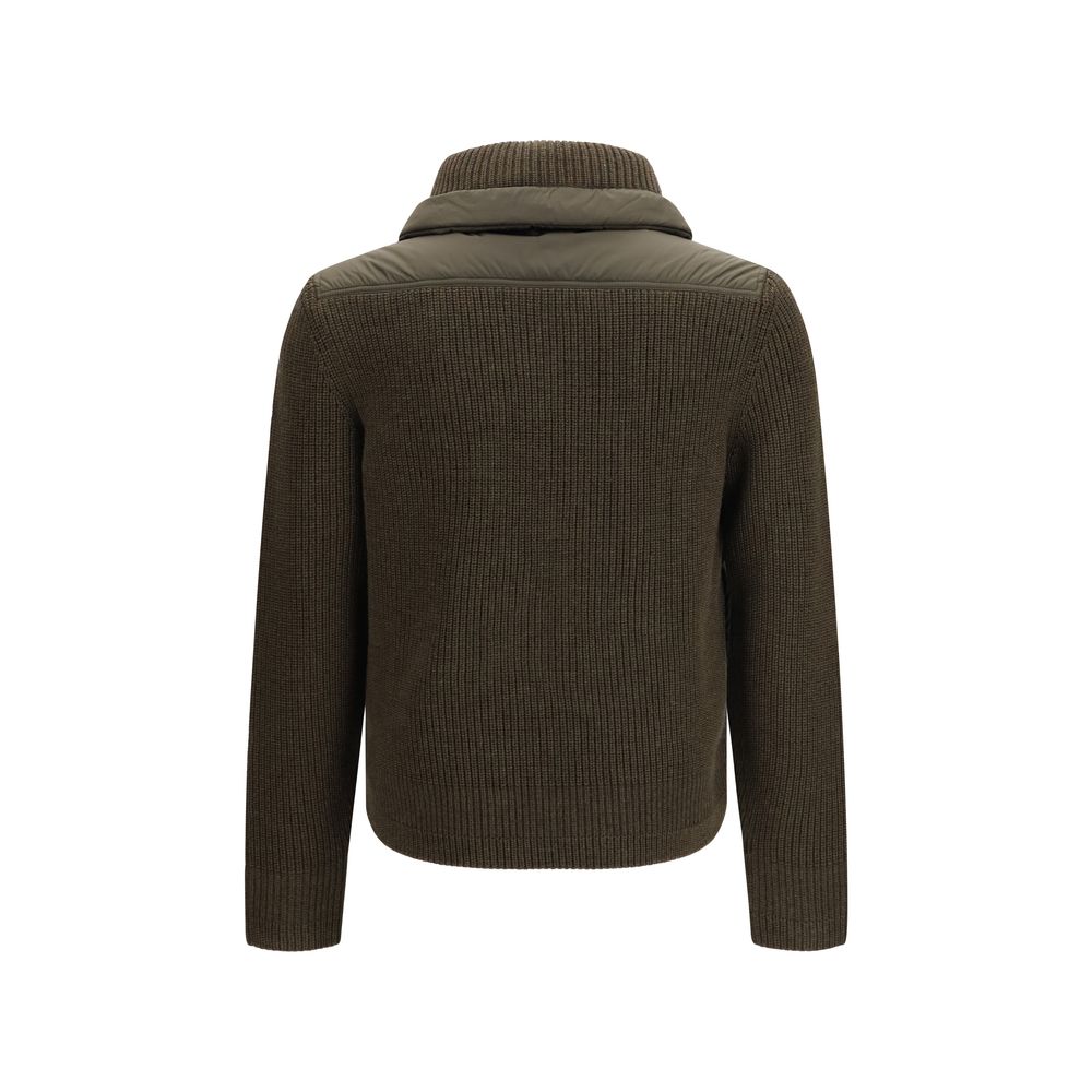 Brown Wool Oves Aries Sweatshirt