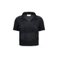 Black Viscose T-Shirt