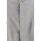 Gray Wool Oves Aries Casual Pants