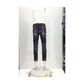 Black Cotton Skinny Jeans