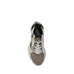 Brown Calf Leather Bos Taurus Athletic Sneakers