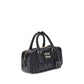 Black Calf Leather Bos Taurus Handbag