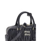 Black Calf Leather Bos Taurus Handbag