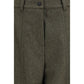 Bicolor Wool Oves Aries Casual Pants