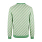 Green Linen Men Sweater