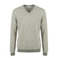 Green Cotton Men Sweater