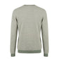 Green Cotton Men Sweater
