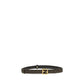 Black Calf Leather Bos Taurus Regular Belt