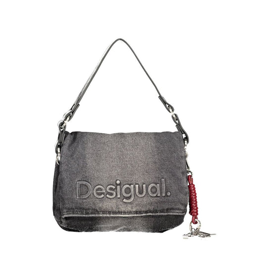 Black Cotton Handbag