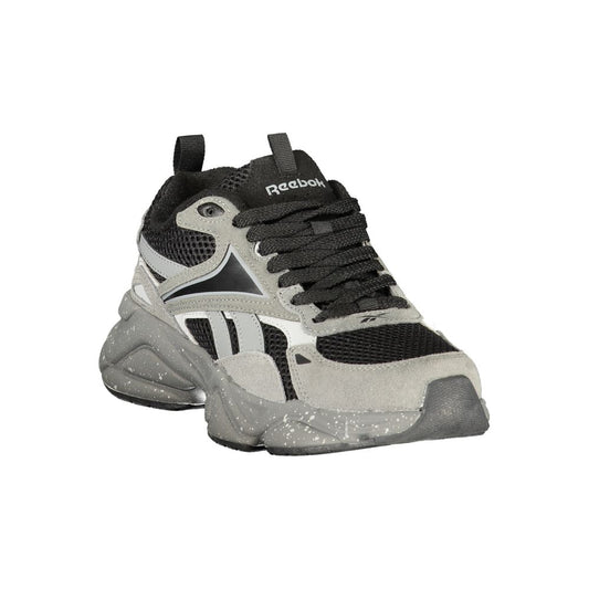 Gray Polyester Men's Sneaker