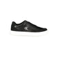Black Polyurethane Men's Sneaker