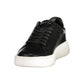 Black Leather Men's Sneaker