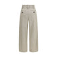 Beige Wool Oves Aries Dress Pants