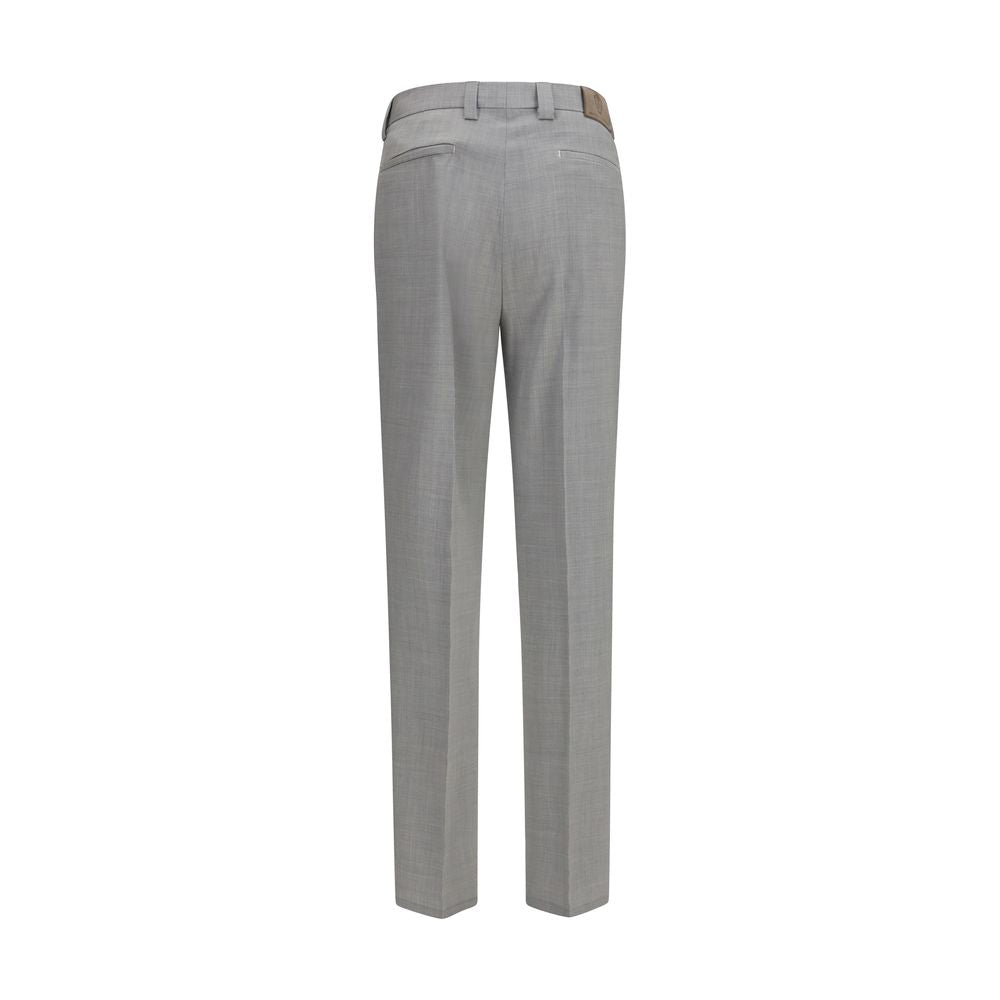 Gray Wool Oves Aries Dress Pants