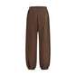 Brown Cotton Joggers (Workout Pants)