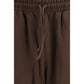 Brown Cotton Joggers (Workout Pants)