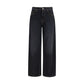 Black Cotton Jeans Denim