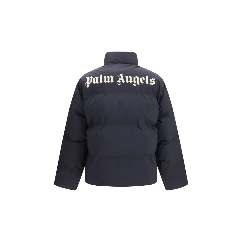Black Polyamide Full-Length Jacket