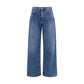 Blue Cotton Jeans Denim