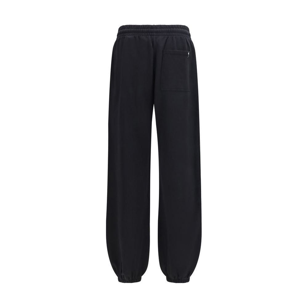 Black Cotton Joggers (Workout Pants)