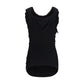 Black Viscose Shortsleeve Shirt