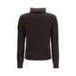 Brown Wool Oves Aries Full-Length Jacket