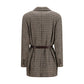 Beige Mohair Blazer