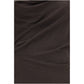 Brown Wool Oves Aries Casual Dress