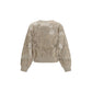 Beige Mohair Sweatshirt
