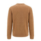 Brown Wool Men Sweater