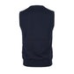 Blue Cotton Men Sweater