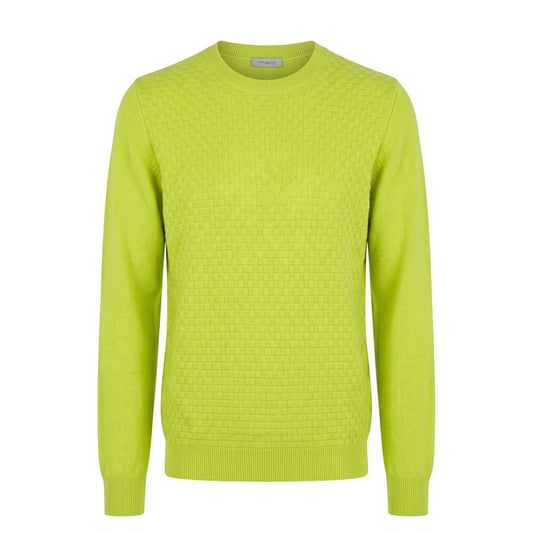 Green Wool Men's Sweater