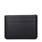 Black Leather Clutch Bag