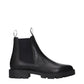 Black Leather Ankle Boots