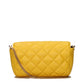 Yellow Leather Crossbody Bag